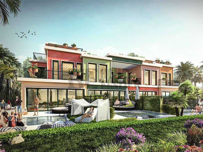 Villas for sale in Portofino, Damac Lagoons |  Portofino Luxury Villas DAMAC