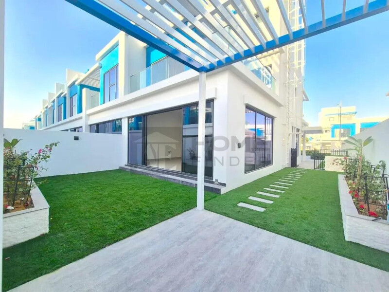 Townhouse for Rent in Damac Lagoons - Santorini 1, Dubai - Landscaped | Corner Unit | Ready To Move In at 220000 AED