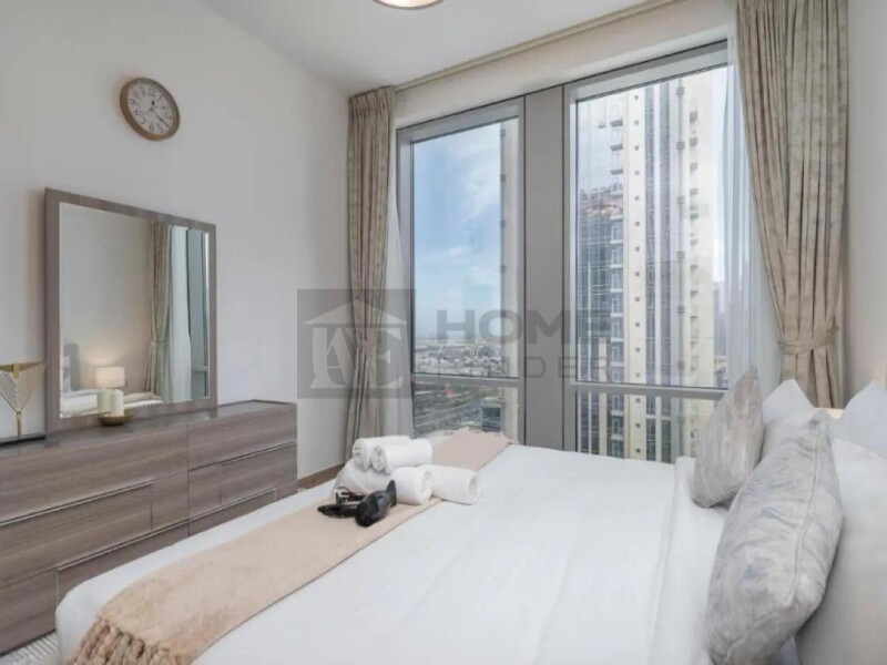 Apartment for Rent in Al Habtoor - Amna Tower, Dubai - Furnished 1BR Apartment | Canal and Downtown View at 96000 AED