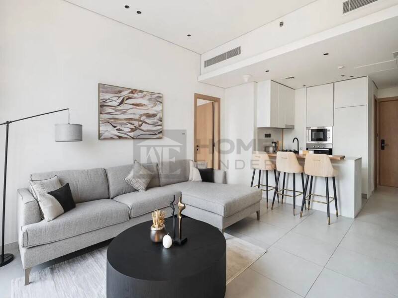 Apartment for Sale in Beverly Residence 1 - Jumeirah Village Circle, Dubai - Unique Design and Cozy | Furnished | Hight ROI at 1290000 AED