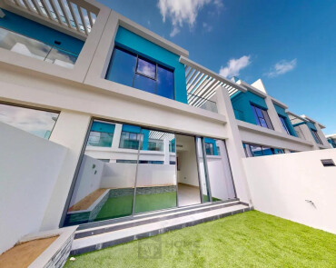 Townhouse for Rent in Damac Lagoons - Santorini 1, Dubai - Private Garden | 3BR Townhouse | 1 Cheque at 140000 AED